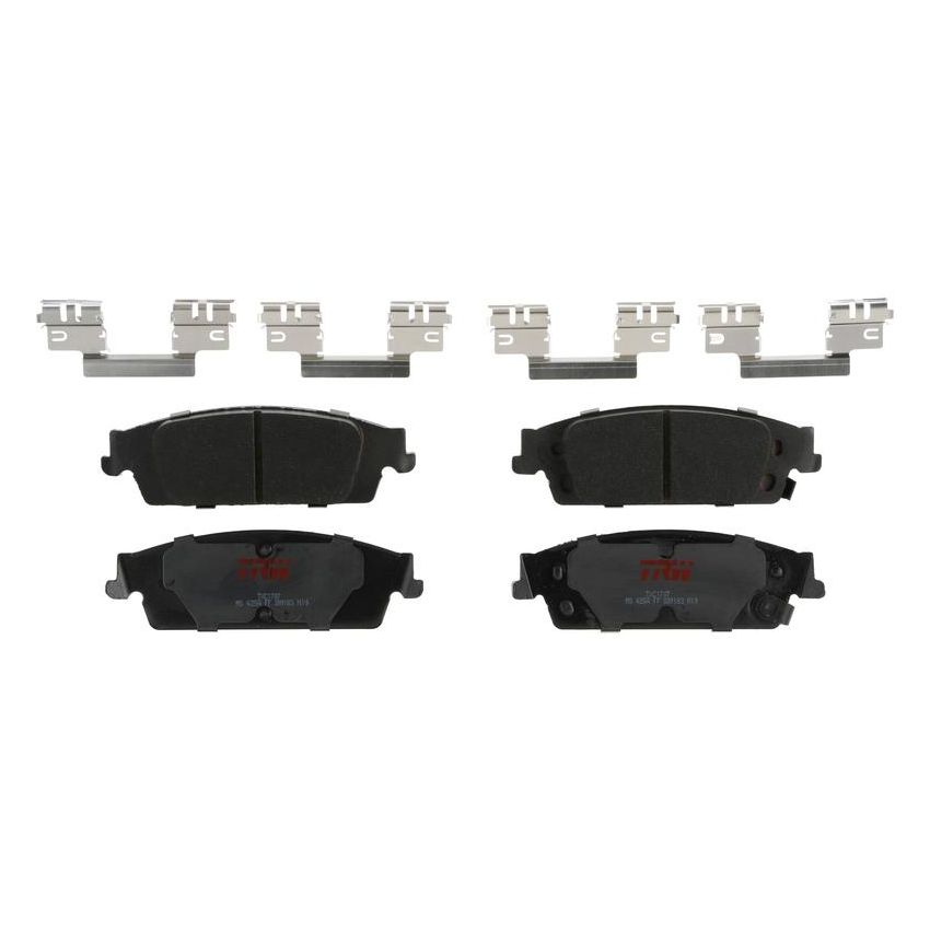 TRW PARTS TXC1707 TRW PREMIUM BRAKING - CERAMIC BRAKE PAD SET - TXC1707