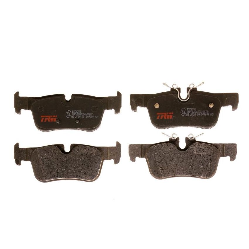 TRW PARTS TXC1762 TRW BRAKE PAD KIT -BRAKE PAD -TXC1762