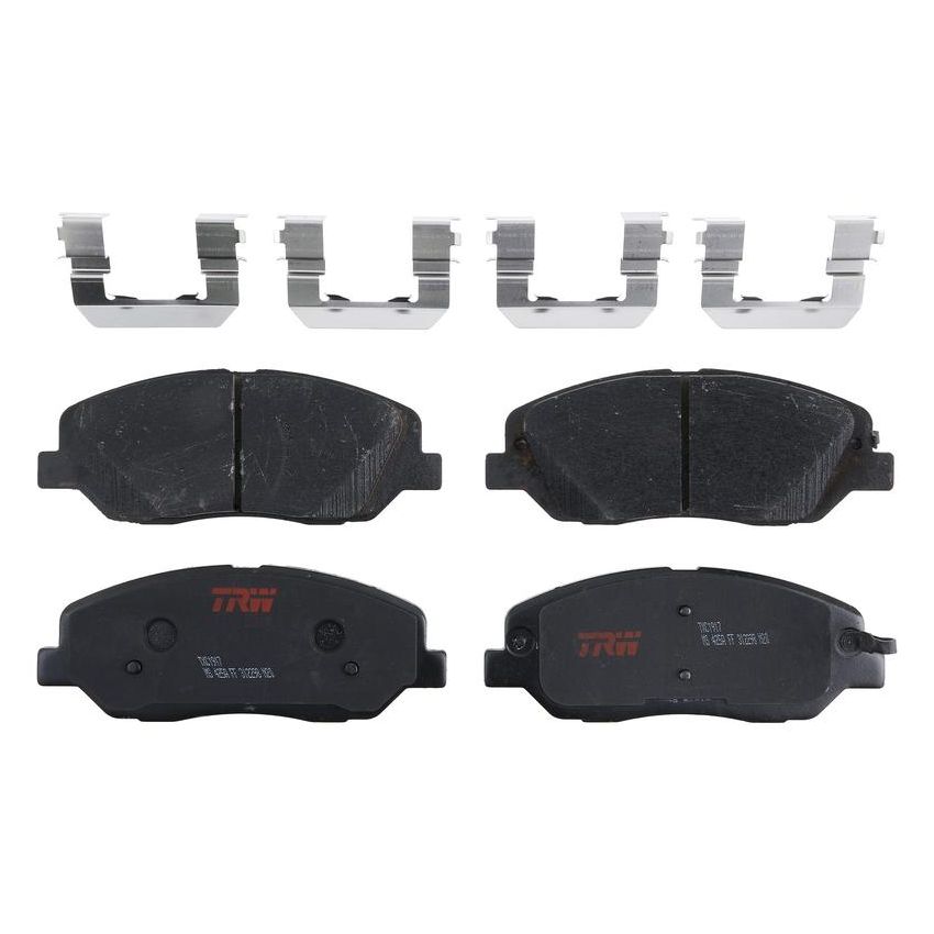 TRW PARTS TXC1917 TRW PREMIUM BRAKING - CERAMIC BRAKE PAD SET - TXC1917