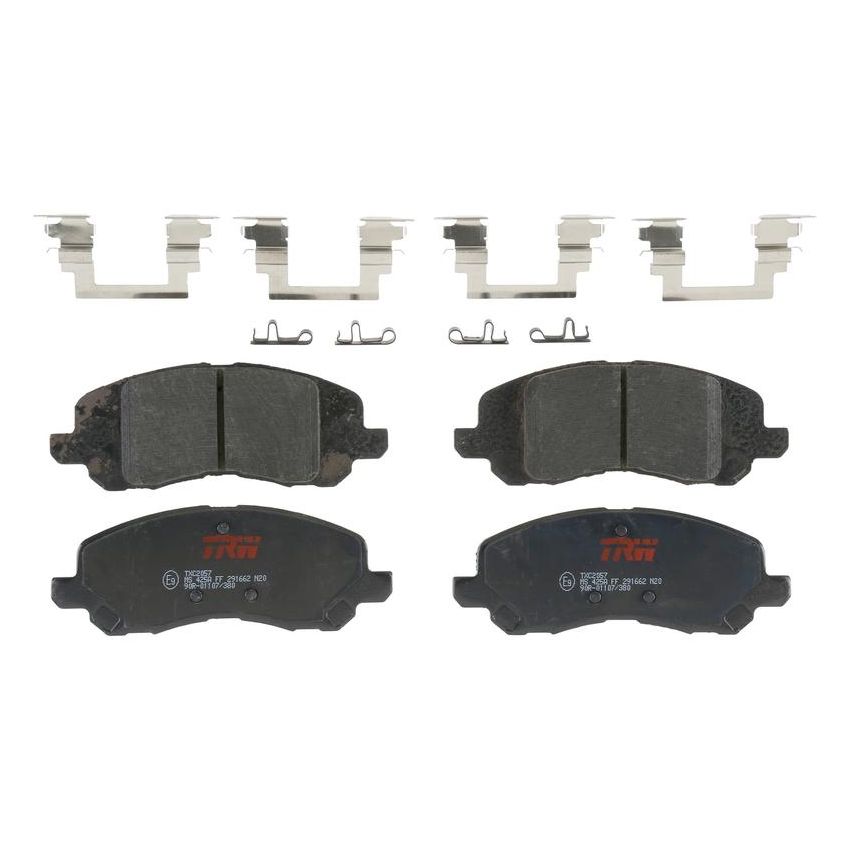 TRW PARTS TXC2057 TRW PREMIUM BRAKING - CERAMIC BRAKE PAD SET - TXC2057