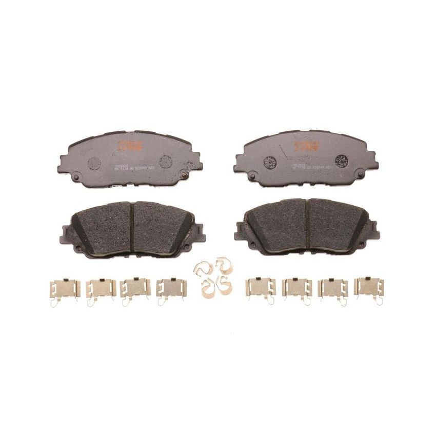 TRW PARTS TXC2076 TRW PREMIUM BRAKING - CERAMIC BRAKE PAD KIT - TXC2076