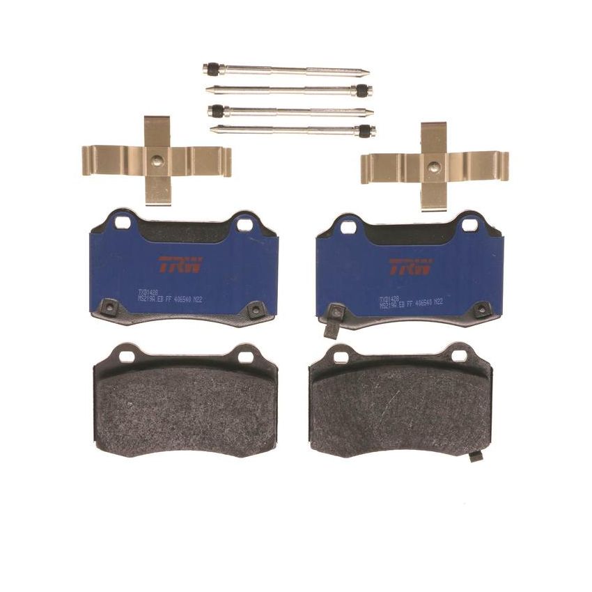TRW PARTS TXD1428 TRW BRAKE PAD KIT -BRAKE PAD -TXD1428