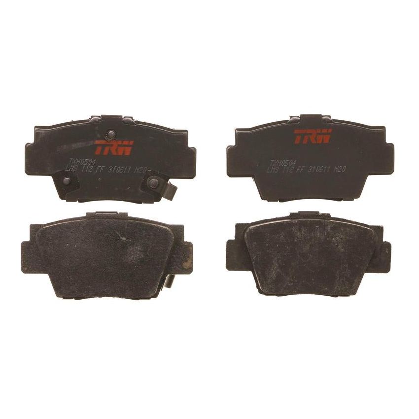 TRW PARTS TXH0504 TRW PREMIUM BRAKING - METALLIC BRAKE PAD SET - TXH0504