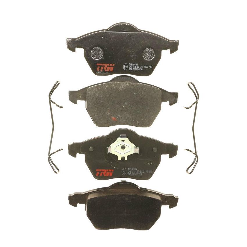 TRW PARTS TXH0840A TRW PREMIUM BRAKING - METALLIC BRAKE PAD SET - TXH0840A