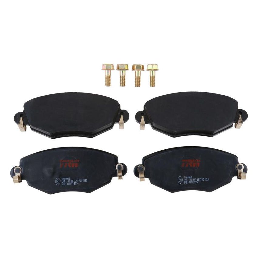 TRW PARTS TXH0910 TRW PREMIUM BRAKING - METALLIC BRAKE PAD SET - TXH0910