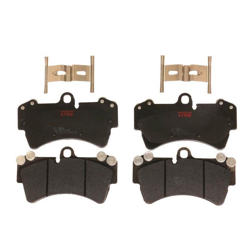 TRW PARTS TXH1014 TRW PREMIUM BRAKING - METALLIC BRAKE PAD SET - TXH1014