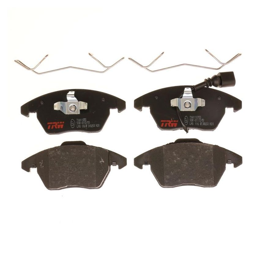 TRW PARTS TXH1107ES TRW PREMIUM BRAKING - METALLIC BRAKE PAD SET - TXH1107ES