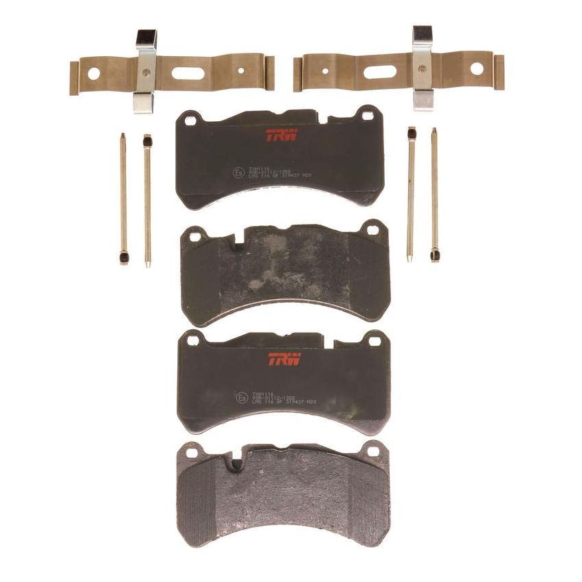 TRW PARTS TXH1116 TRW PREMIUM BRAKING - METALLIC BRAKE PAD SET - TXH1116