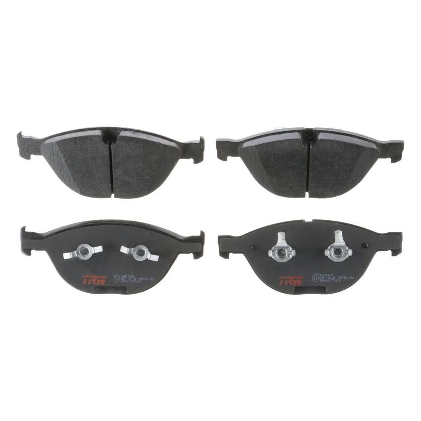 TRW PARTS TXH1151A TRW PREMIUM BRAKING - METALLIC BRAKE PAD SET - TXH1151A
