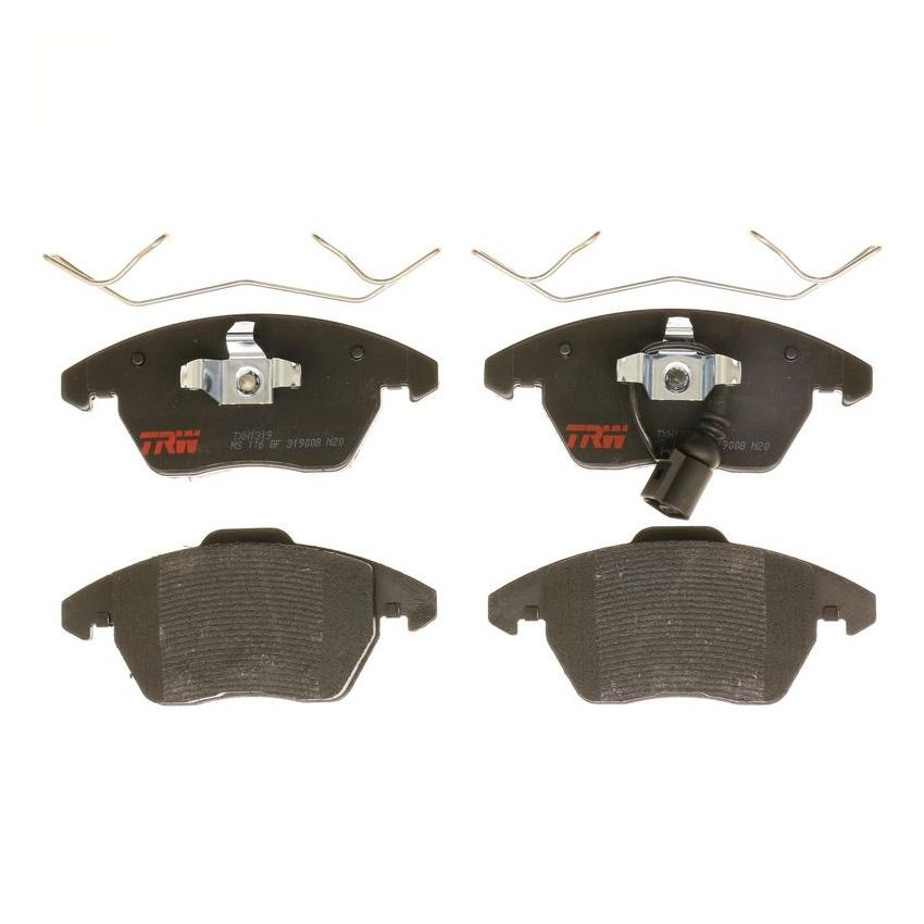 TRW PARTS TXH1319 TRW PREMIUM BRAKING - METALLIC BRAKE PAD SET - TXH1319