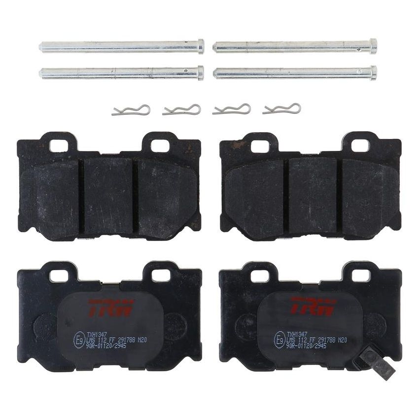 TRW PARTS TXH1347 TRW PREMIUM BRAKING - METALLIC BRAKE PAD SET - TXH1347