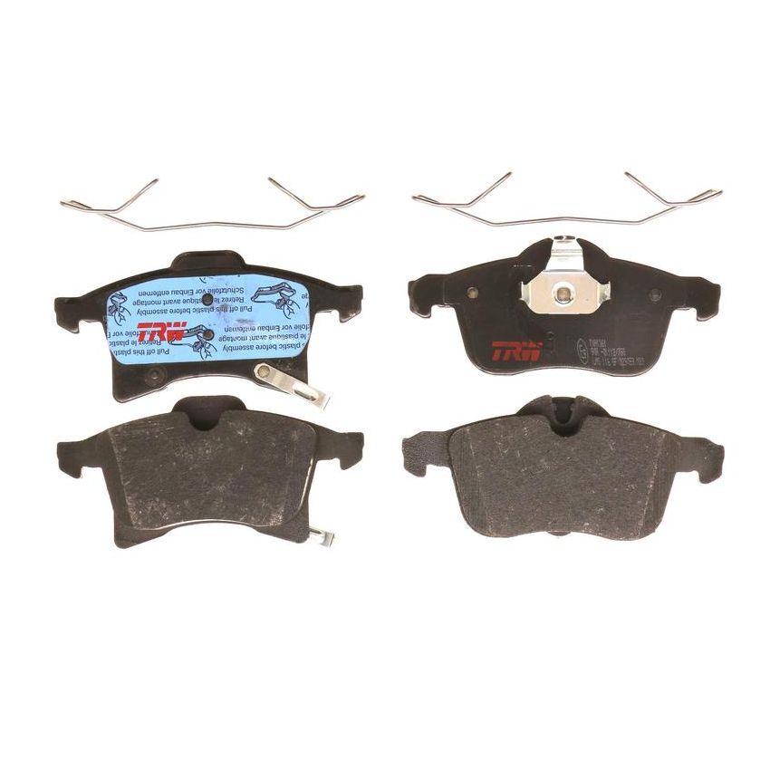 TRW PARTS TXH1361 TRW PREMIUM BRAKING - METALLIC BRAKE PAD SET - TXH1361