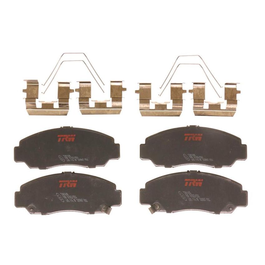 TRW PARTS TXH1608 TRW PREMIUM BRAKING - METALLIC BRAKE PAD SET - TXH1608
