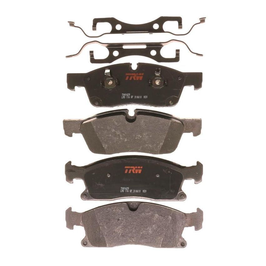 TRW PARTS TXH1629 TRW PREMIUM BRAKING - METALLIC BRAKE PAD SET - TXH1629