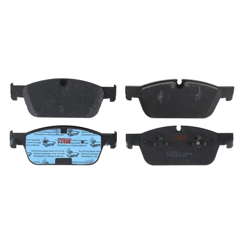 TRW PARTS TXH1636 TRW PREMIUM BRAKING - METALLIC BRAKE PAD SET - TXH1636