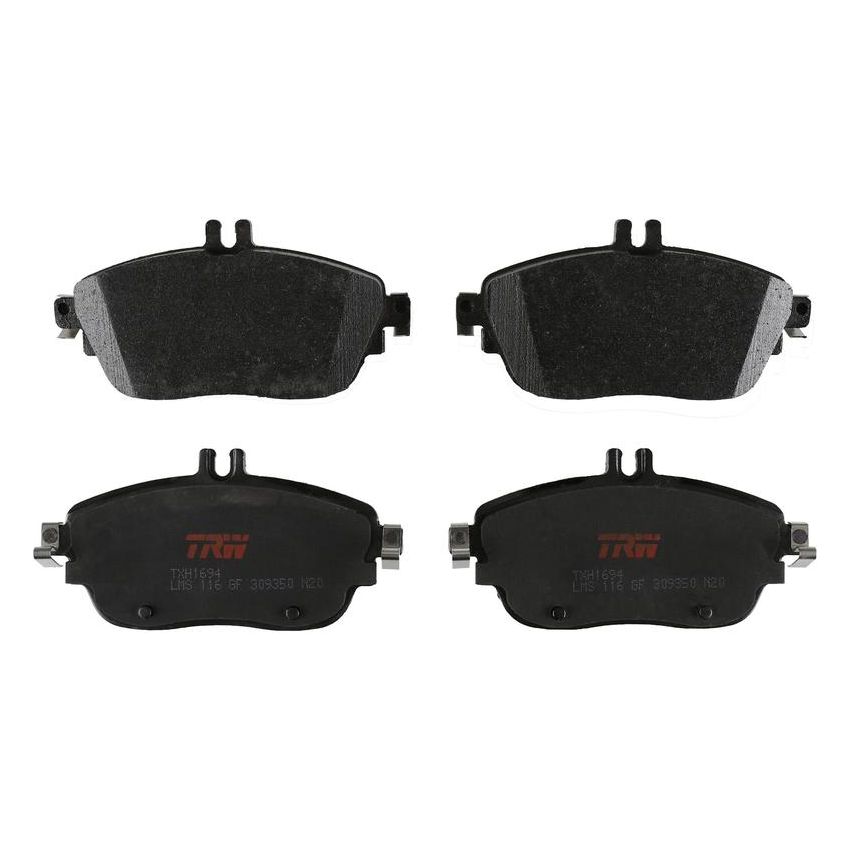 TRW PARTS TXH1694 TRW PREMIUM BRAKING - METALLIC BRAKE PAD SET - TXH1694