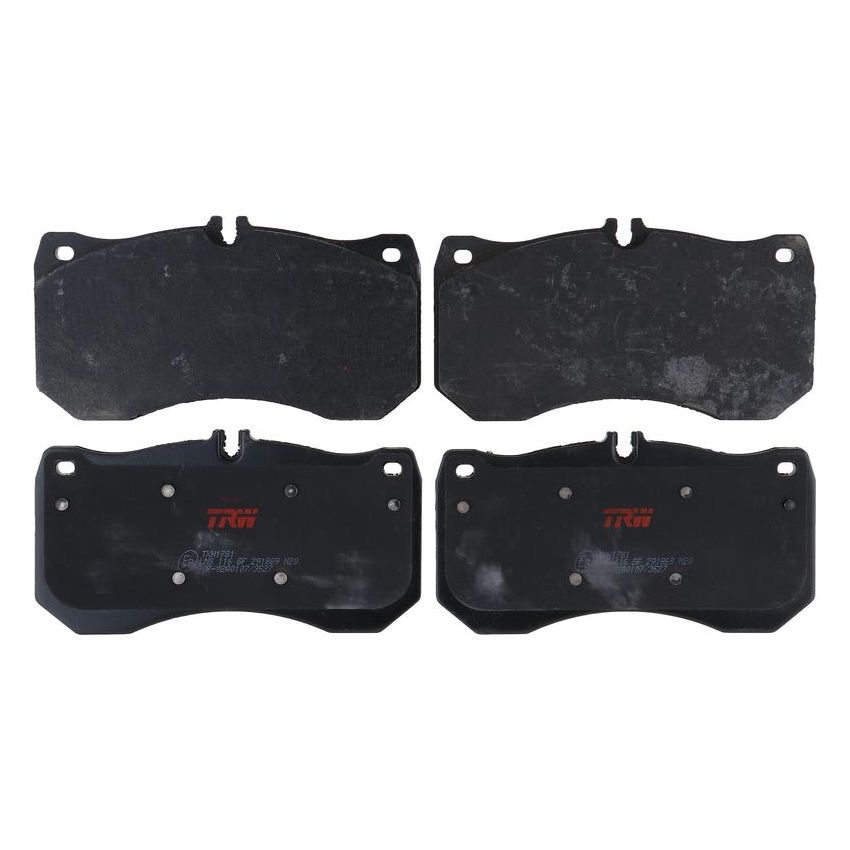 TRW PARTS TXH1781 TRW PREMIUM BRAKING - METALLIC BRAKE PAD SET - TXH1781