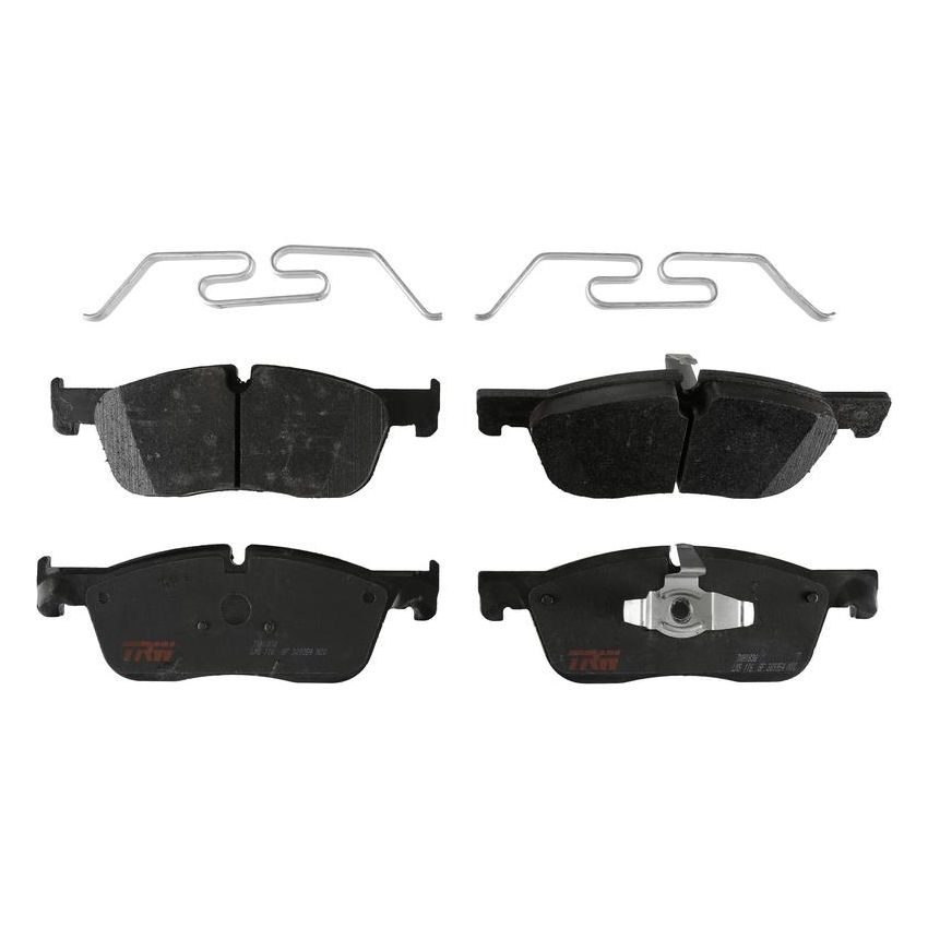 TRW PARTS TXH1838 TRW PREMIUM BRAKING - METALLIC BRAKE PAD SET - TXH1838