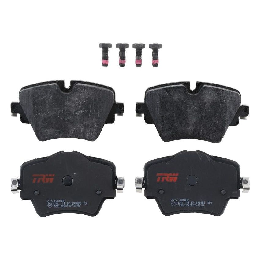 TRW PARTS TXH1892 TRW PREMIUM BRAKING - METALLIC BRAKE PAD SET - TXH1892