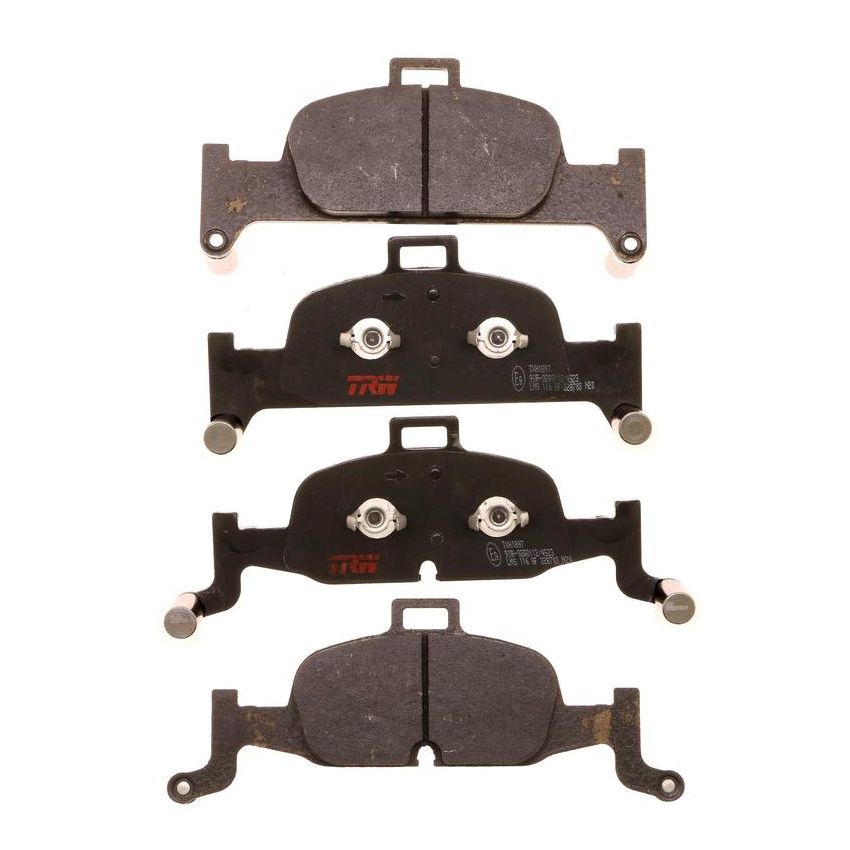 TRW PARTS TXH1897 TRW PREMIUM BRAKING - METALLIC BRAKE PAD SET - TXH1897