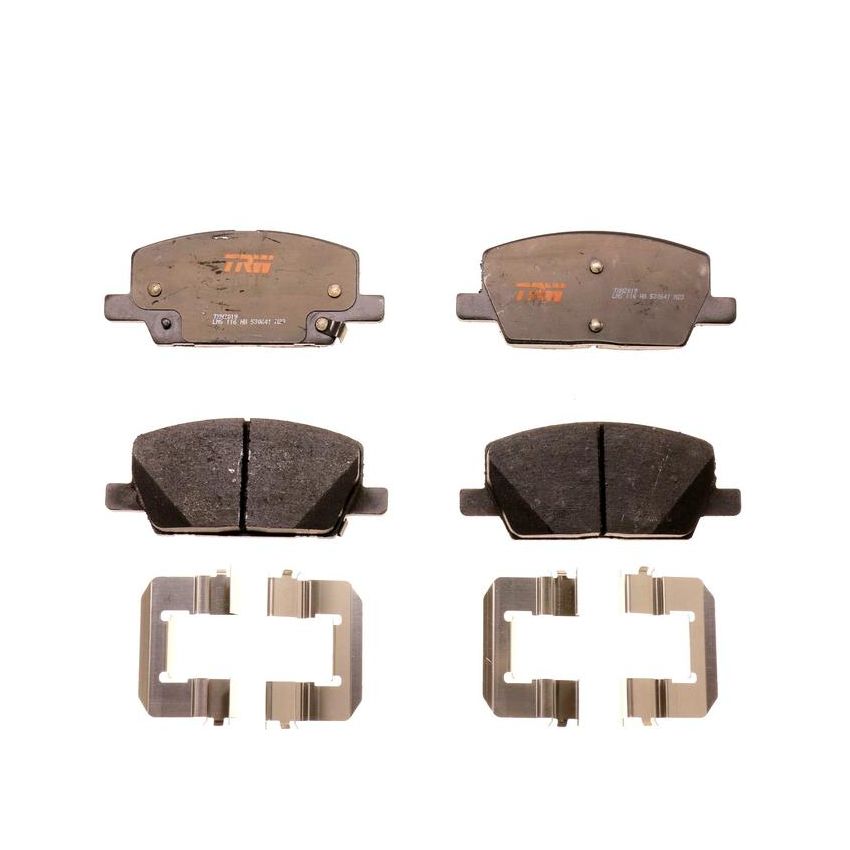 TRW PARTS TXH2019 TRW PREMIUM BRAKING - LOW MET BRAKE PAD KIT - TRH2019