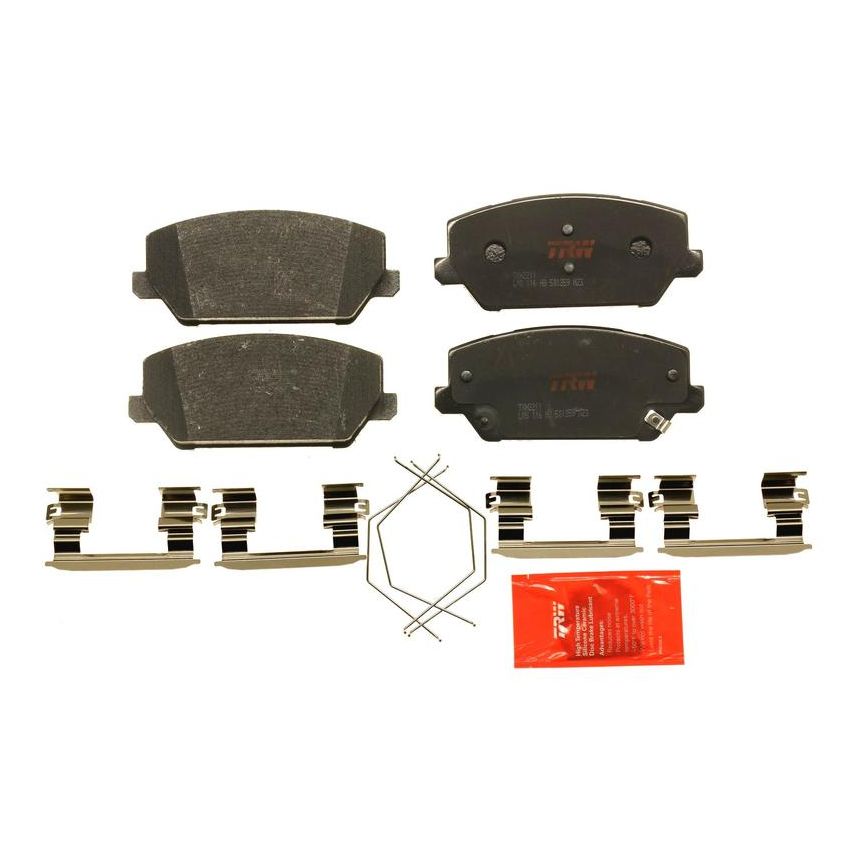 TRW PARTS TXH2211 TRW PREMIUM BRAKING - LOW MET BRAKE PAD KIT - TRH2211