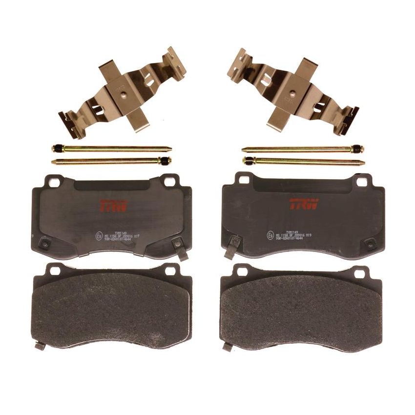 TRW PARTS TXM1149 TRW PREMIUM BRAKING - METALLIC BRAKE PAD SET - TXM1149