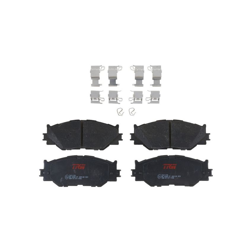TRW PARTS TXC1178 TRW PREMIUM BRAKING - CERAMIC BRAKE PAD SET - TXC1178