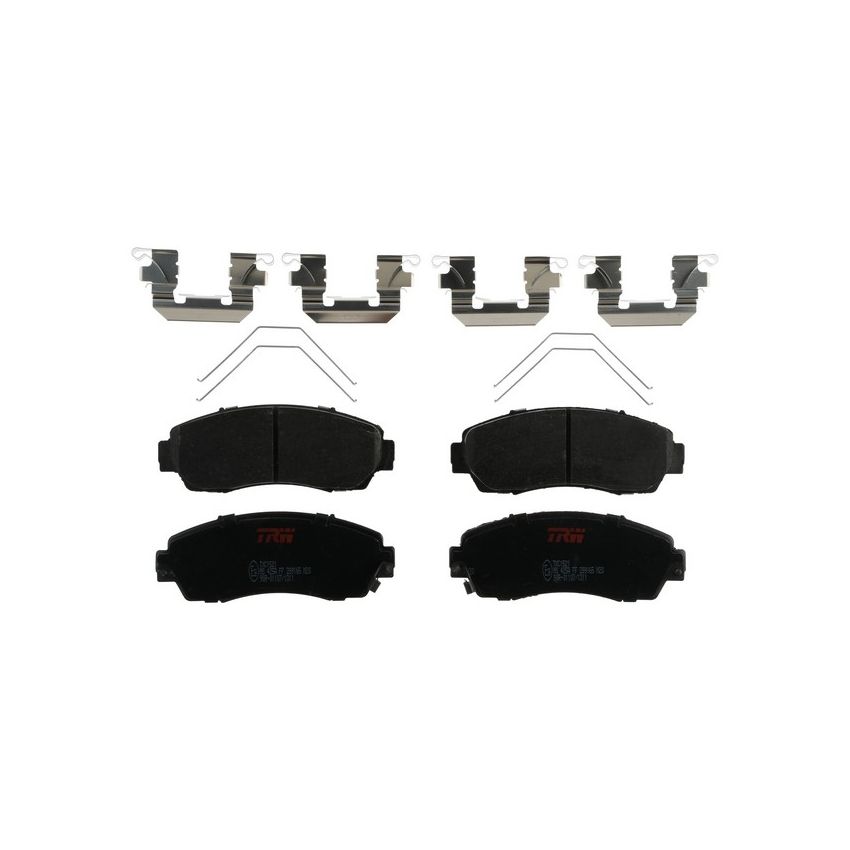 TRW PARTS TXC1521 TRW PREMIUM BRAKING - CERAMIC BRAKE PAD SET - TXC1521