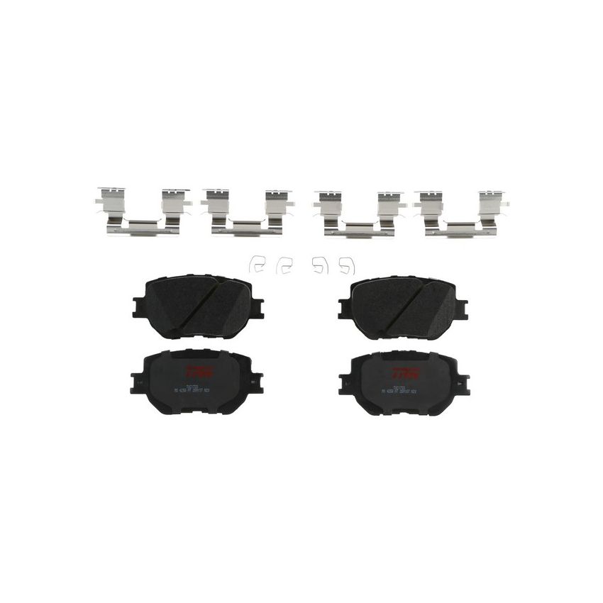 TRW PARTS TXC1733 TRW PREMIUM BRAKING - CERAMIC BRAKE PAD SET - TXC1733