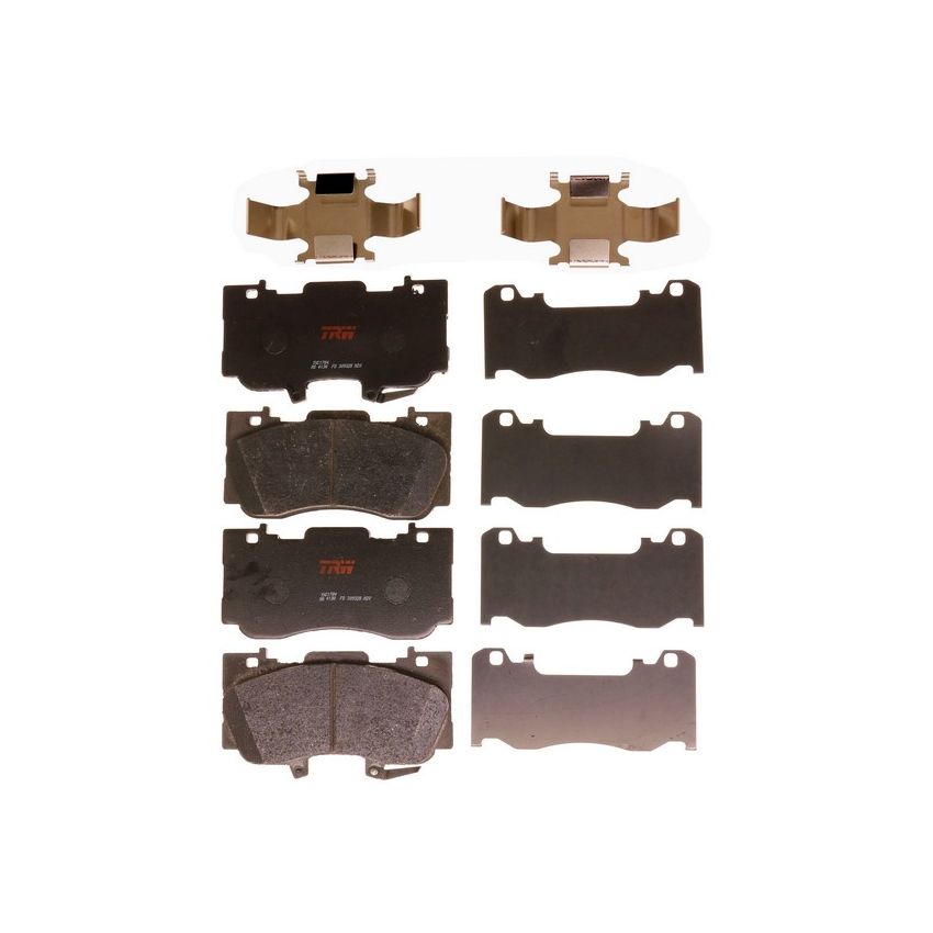 TRW PARTS TXC1784 TRW PREMIUM BRAKING - CERAMIC BRAKE PAD SET - TXC1784