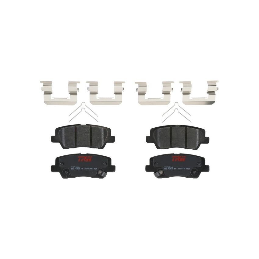 TRW PARTS TXC1839 TRW PREMIUM BRAKING - CERAMIC BRAKE PAD SET - TXC1839