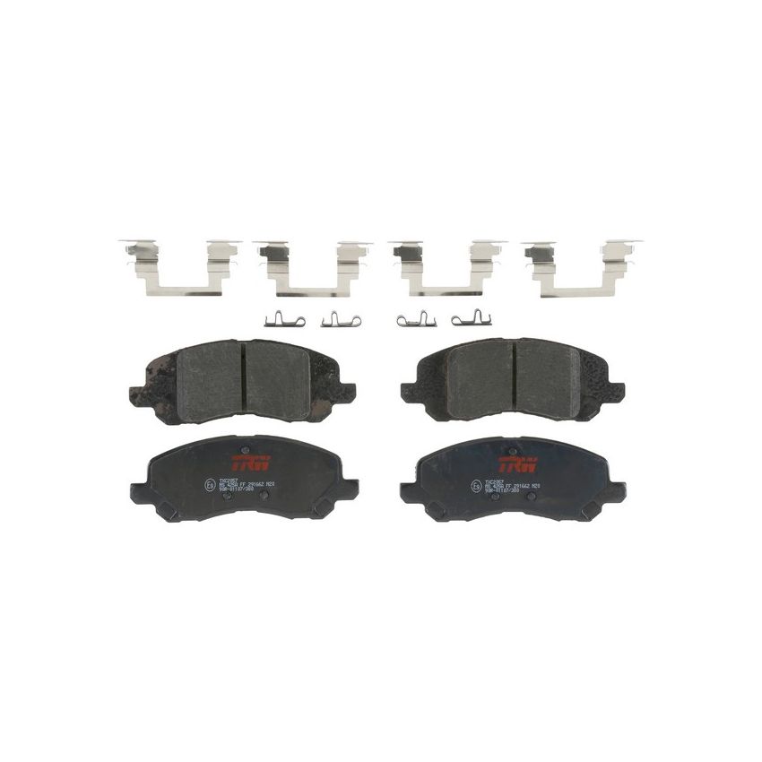 TRW PARTS TXC2057 TRW PREMIUM BRAKING - CERAMIC BRAKE PAD SET - TXC2057