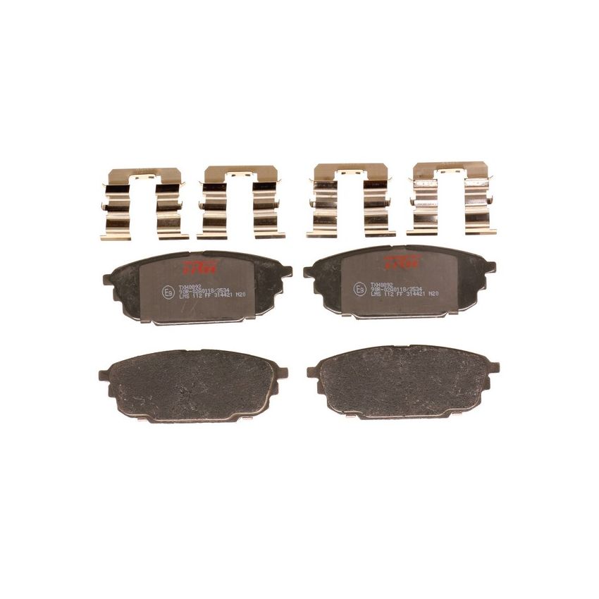 TRW PARTS TXH0892 TRW PREMIUM BRAKING - METALLIC BRAKE PAD SET - TXH0892