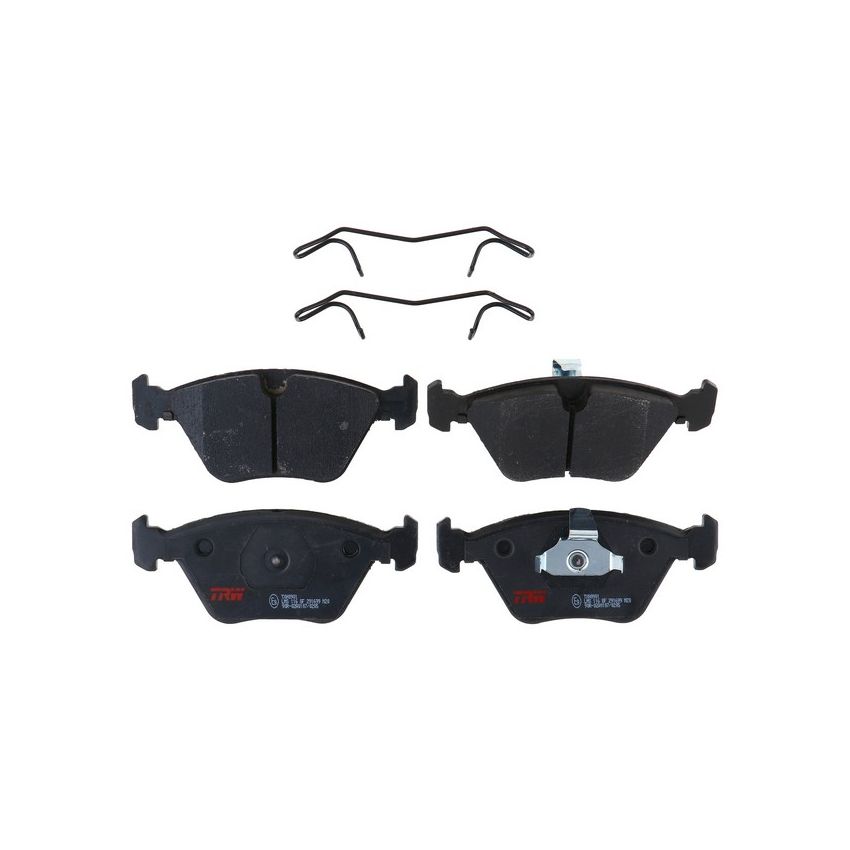 TRW PARTS TXH0901 TRW PREMIUM BRAKING - METALLIC BRAKE PAD SET - TXH0901