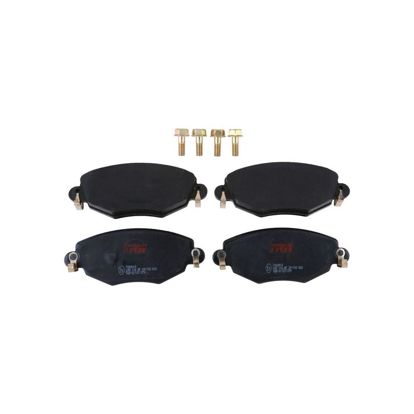 TRW PARTS TXH0910 TRW PREMIUM BRAKING - METALLIC BRAKE PAD SET - TXH0910
