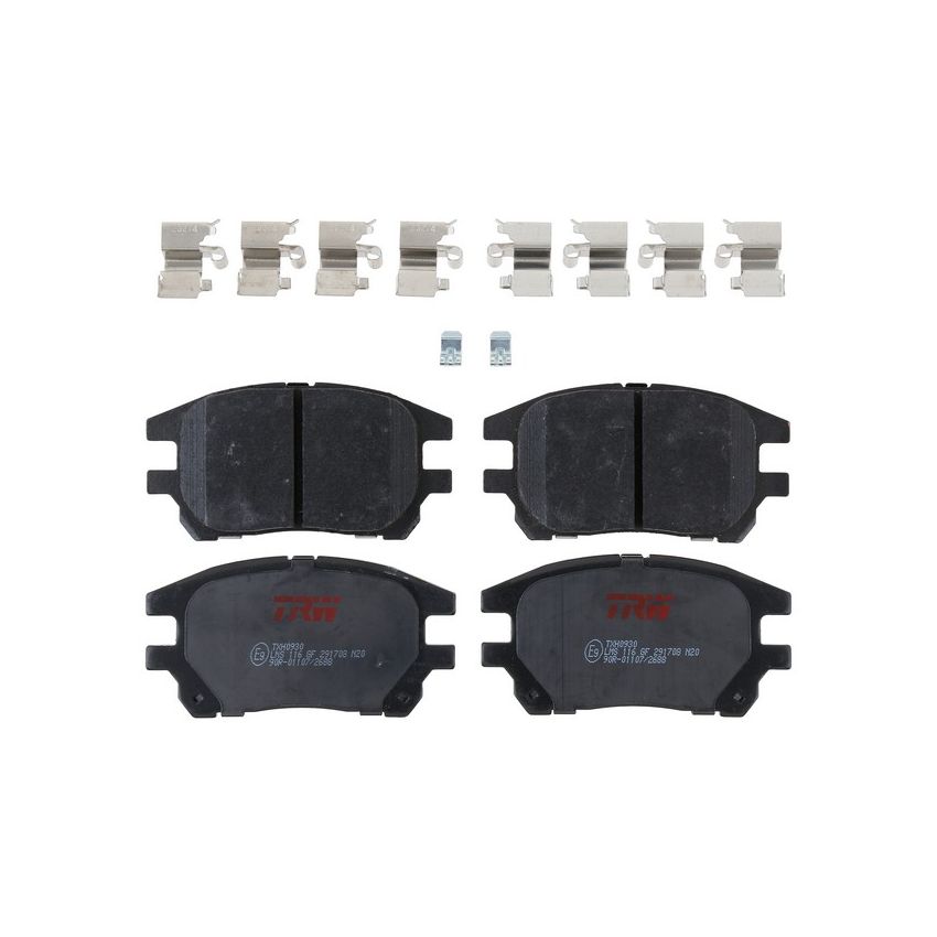 TRW PARTS TXH0930 TRW PREMIUM BRAKING - METALLIC BRAKE PAD SET - TXH0930