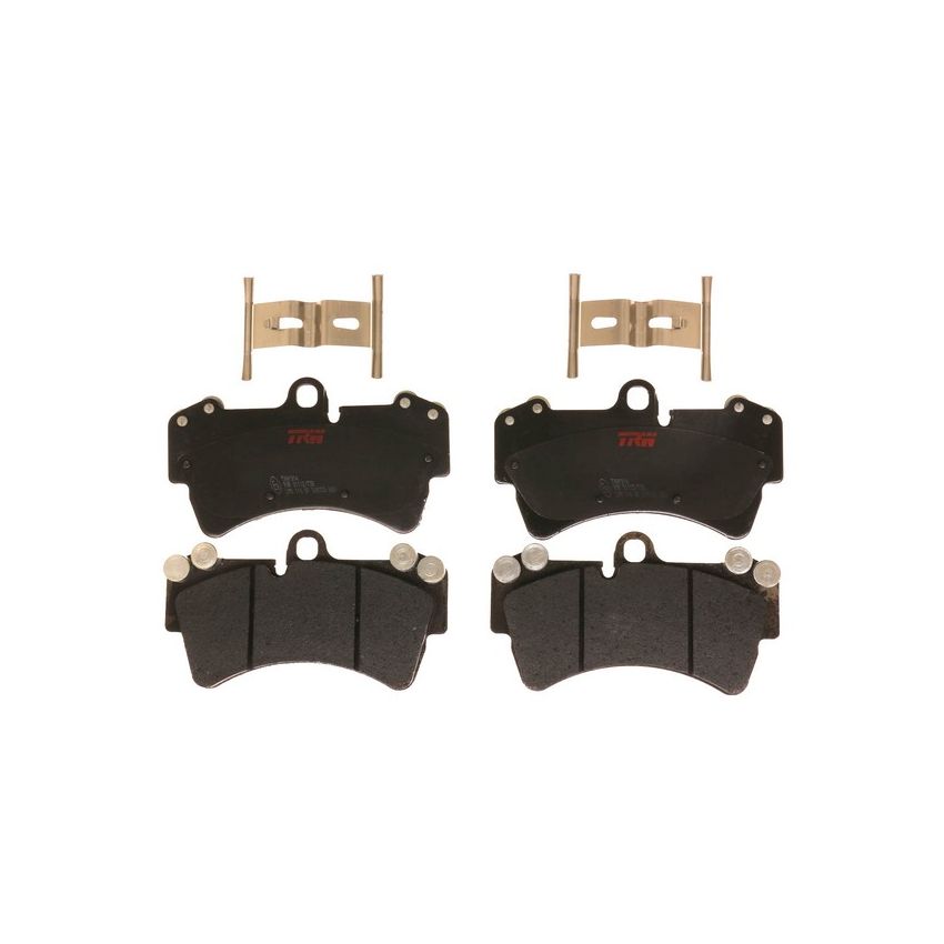 TRW PARTS TXH1014 TRW PREMIUM BRAKING - METALLIC BRAKE PAD SET - TXH1014