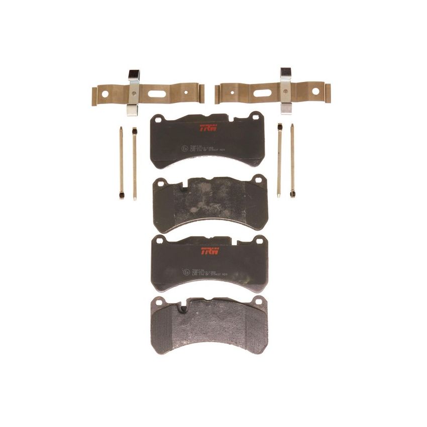 TRW PARTS TXH1116 TRW PREMIUM BRAKING - METALLIC BRAKE PAD SET - TXH1116