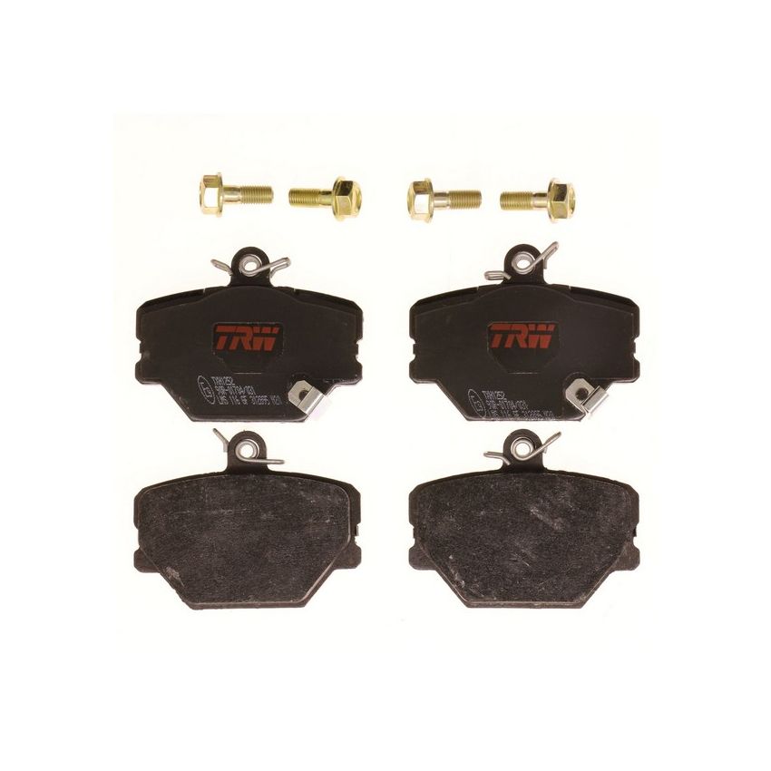 TRW PARTS TXH1252 TRW PREMIUM BRAKING - METALLIC BRAKE PAD SET - TXH1252