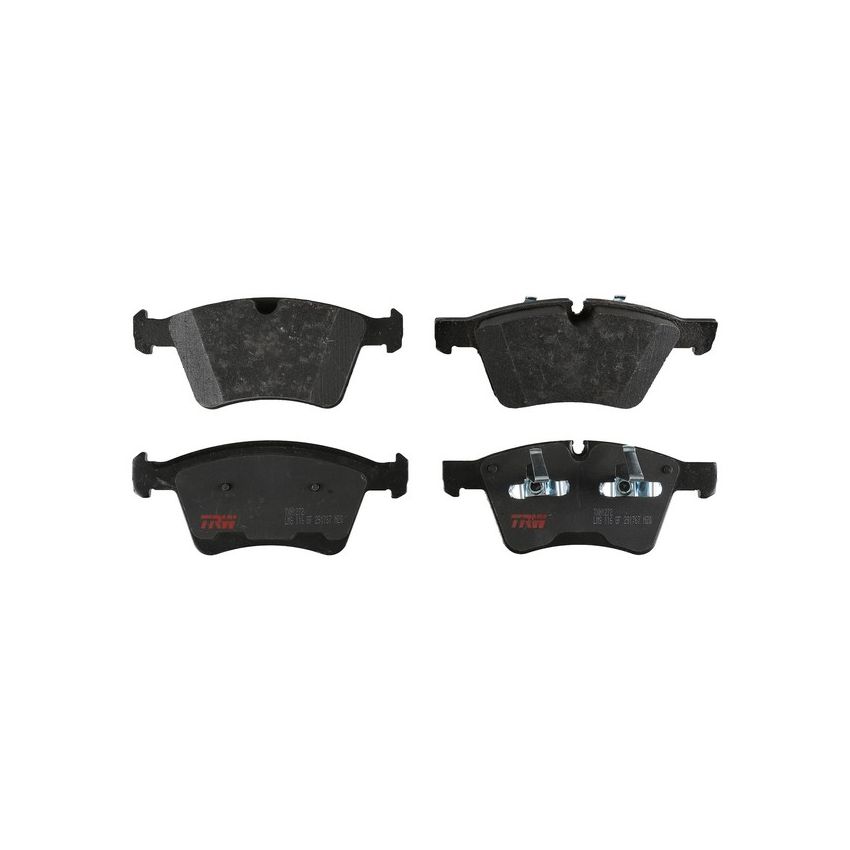 TRW PARTS TXH1272 TRW PREMIUM BRAKING - METALLIC BRAKE PAD SET - TXH1272