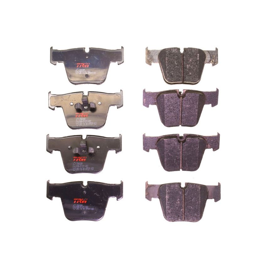 TRW PARTS TXH1289 TRW PREMIUM BRAKING - METALLIC BRAKE PAD SET - TXH1289