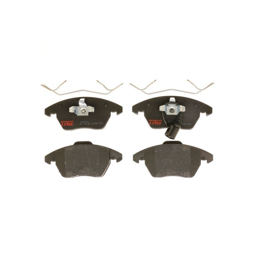 TRW PARTS TXH1319 TRW PREMIUM BRAKING - METALLIC BRAKE PAD SET - TXH1319