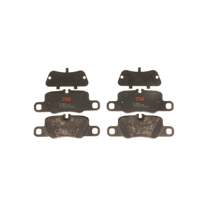 TRW PARTS TXH1416 TRW PREMIUM BRAKING - METALLIC BRAKE PAD SET - TXH1416
