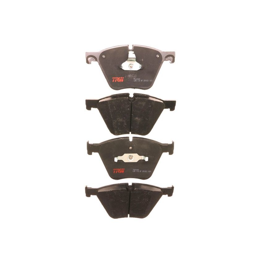 TRW PARTS TXH1443 TRW PREMIUM BRAKING - METALLIC BRAKE PAD SET - TXH1443