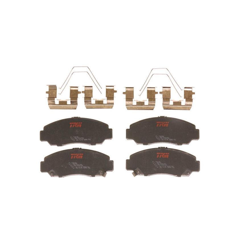 TRW PARTS TXH1608 TRW PREMIUM BRAKING - METALLIC BRAKE PAD SET - TXH1608