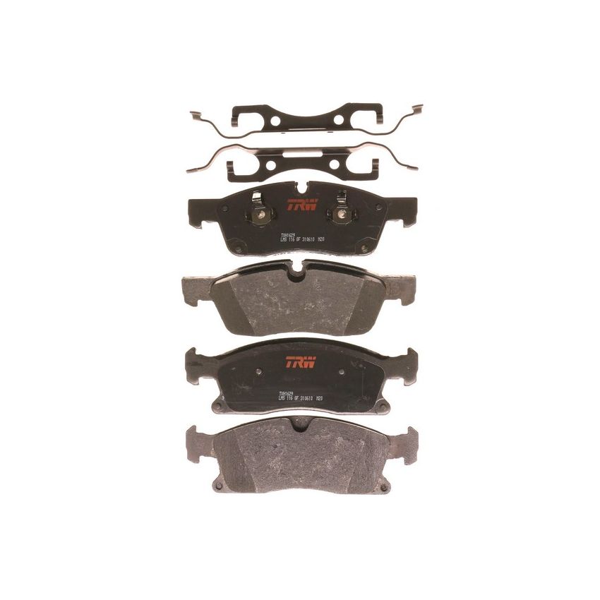 TRW PARTS TXH1629 TRW PREMIUM BRAKING - METALLIC BRAKE PAD SET - TXH1629