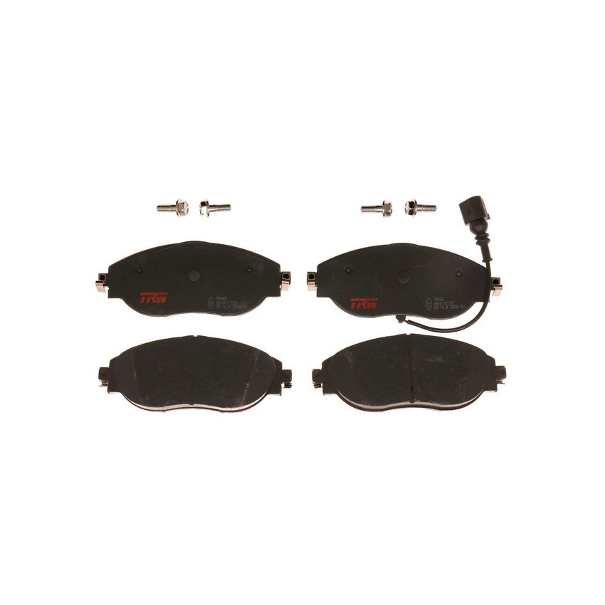 TRW PARTS TXH1633 TRW PREMIUM BRAKING - METALLIC BRAKE PAD SET - TXH1633