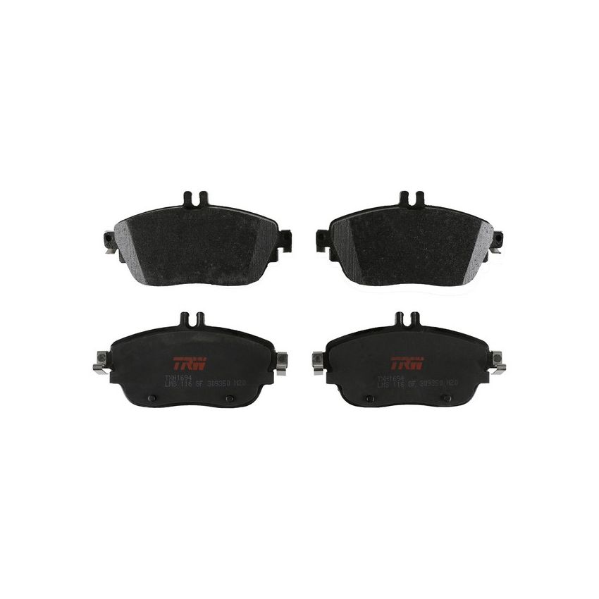 TRW PARTS TXH1694 TRW PREMIUM BRAKING - METALLIC BRAKE PAD SET - TXH1694