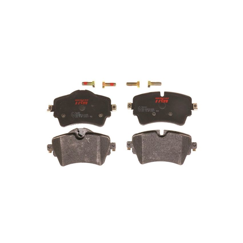 TRW PARTS TXH1801 TRW PREMIUM BRAKING - METALLIC BRAKE PAD SET - TXH1801